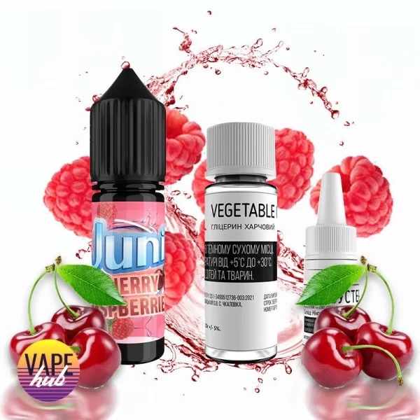Набір Juni 15 мл 65 мг - Cherry Raspberry — купити