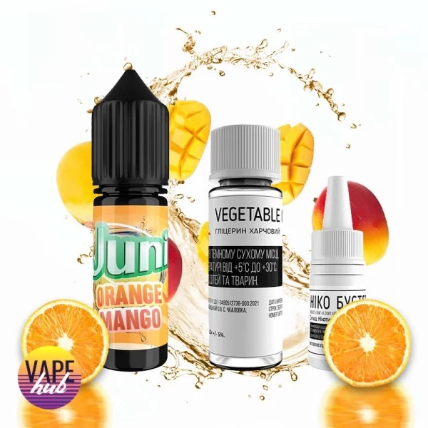 Набір Juni 15 мл 65 мг - Orange Mango — купити