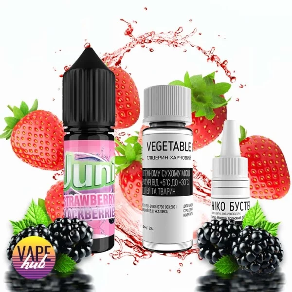 Набір Juni 15 мл 50 мг - Strawberry Blackberries — купити