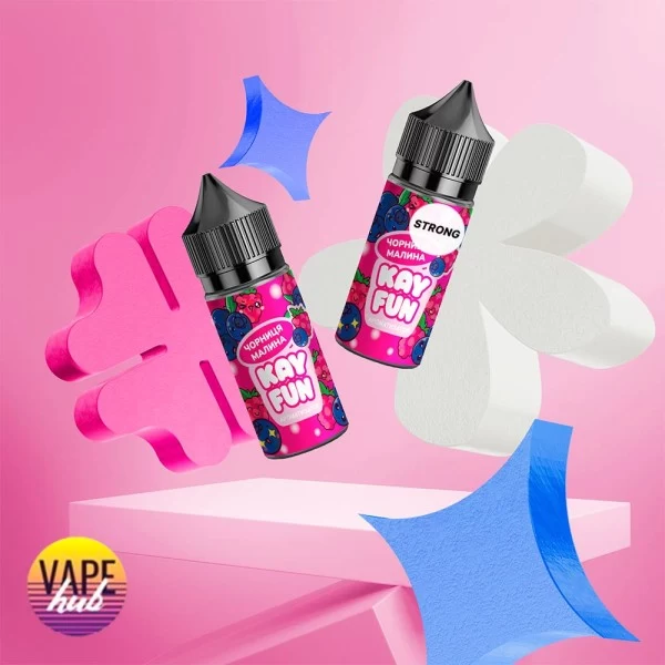 Набір для самозамісу Kayfun Strong 30 мл 50 мг - Blueberry Raspberry — купити
