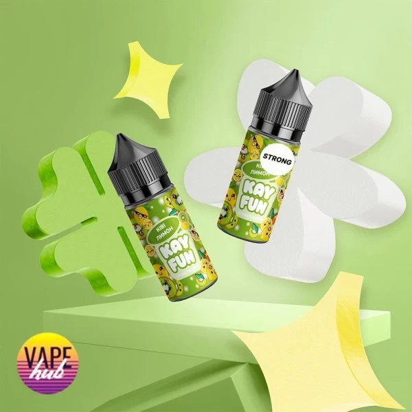 Набір для самозамісу Kayfun Strong 30 мл 50 мг - Kiwi Lemon — купити