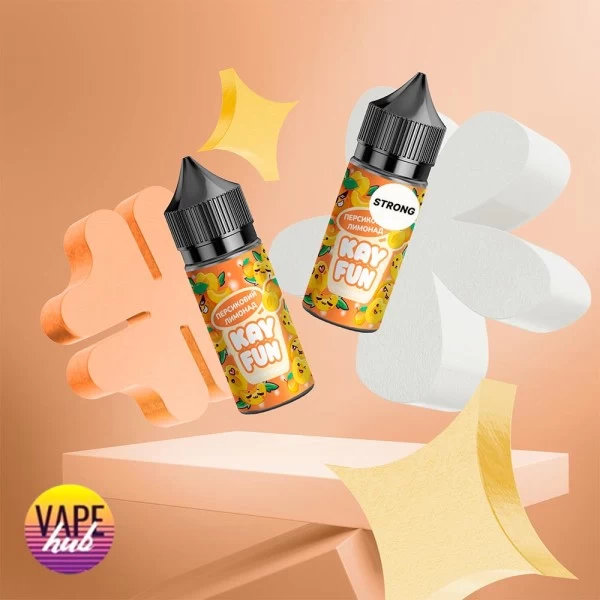 Набір для самозамісу Kayfun Strong 30 мл 50 мг - Peach lemonade — купити