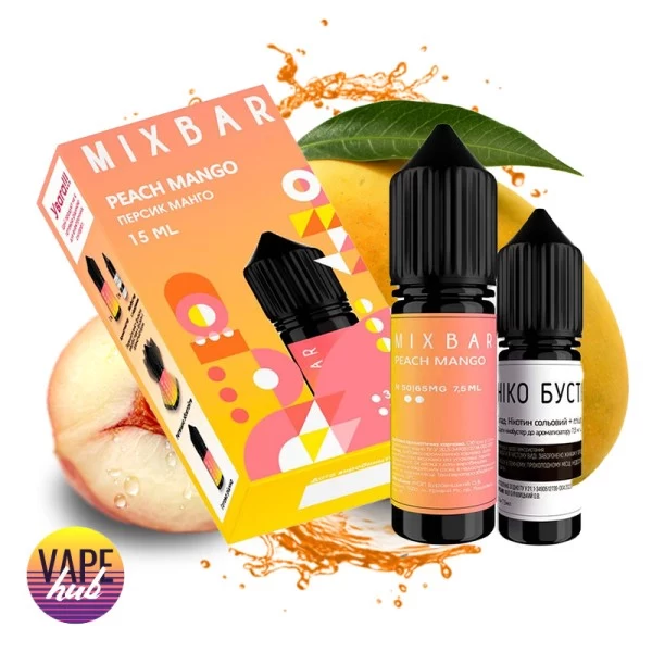 Набір Mix Bar 15 мл 50 мг - Peach Mango — купити
