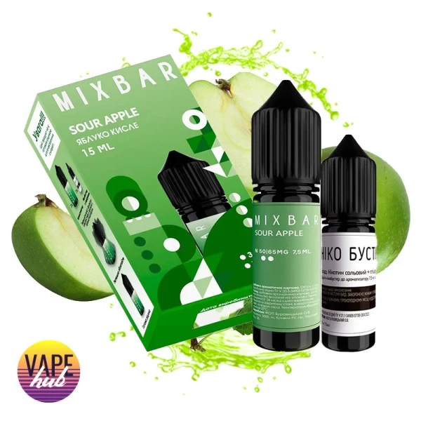 Набір Mix Bar 15 мл 50 мг - Sour Apple — купити