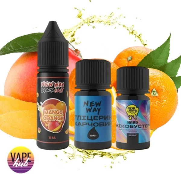 Набір New Way Black 15 мл 65 мг - Mango Orange — купити