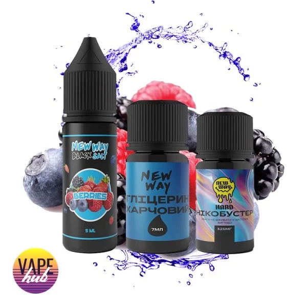 Набір New Way Black 15 мл 30 мг - Berries — купити