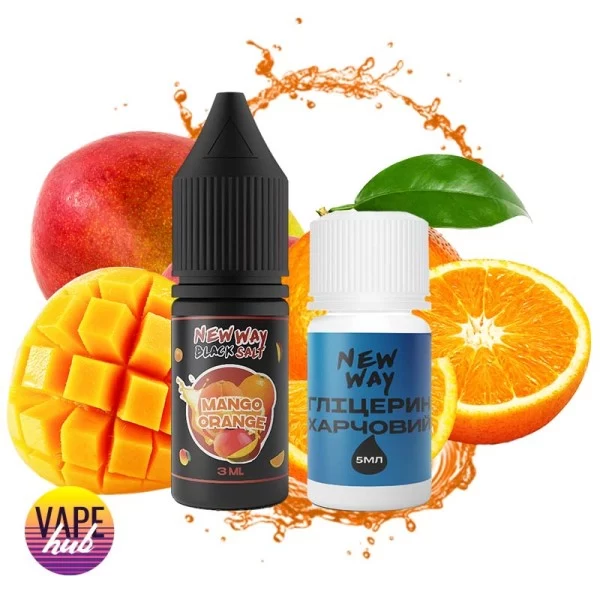Набір New Way Black 10 мл 65 мг - Mango Orange — купити