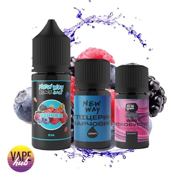 Набір New Way Black 30 мл 65 мг - Berries — купити