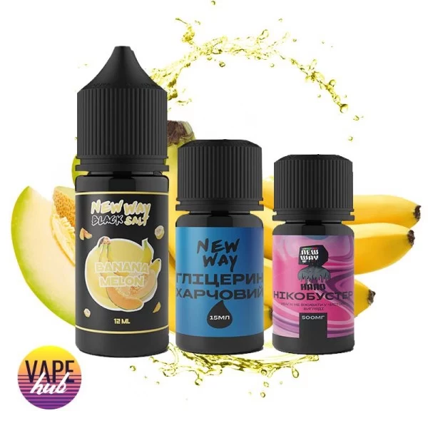 Набір New Way Black 30 мл 65 мг - Banana Melon — купити