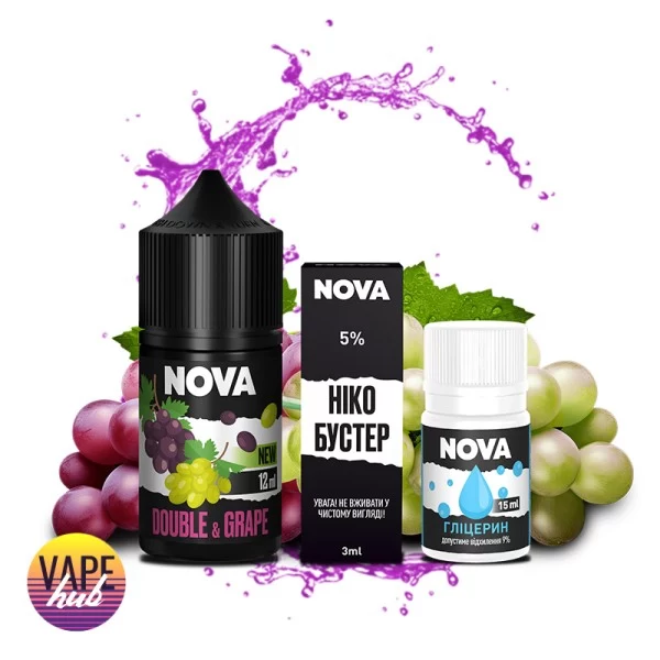 Набір Nova 30 мл 65 мг - Double&Grape — купити