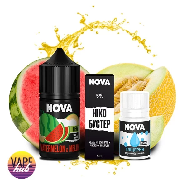 Набір Nova 30 мл 65 мг - Watermelon&Melon — купити