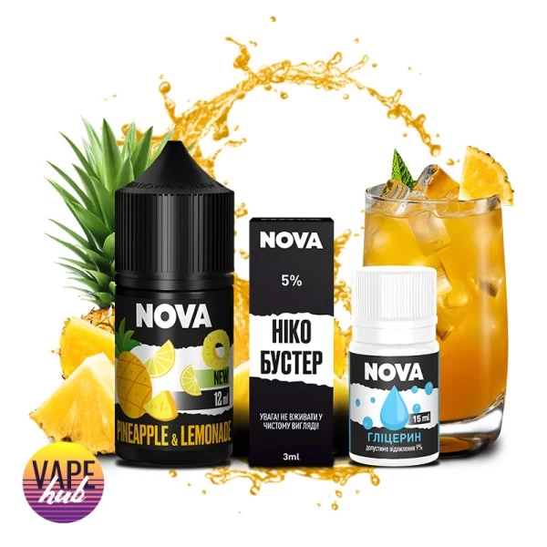 Набір Nova 30 мл 65 мг - Pineapple&Lemonade — купити