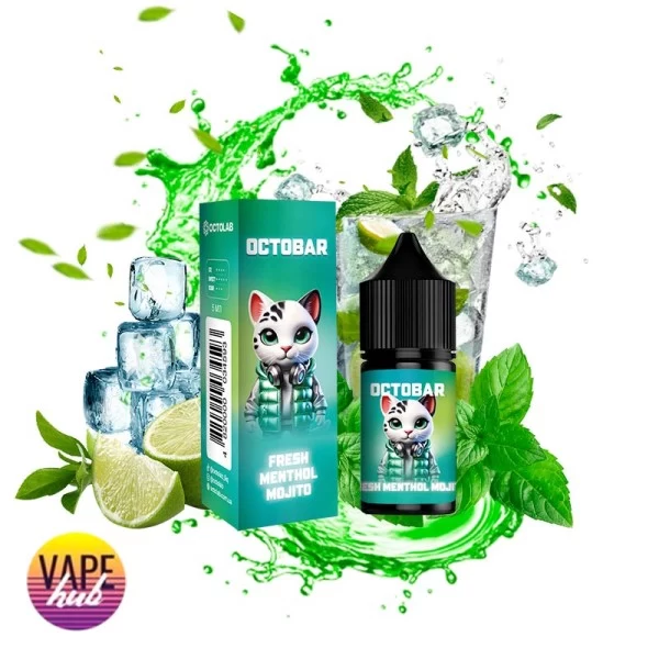 Набір OctoBar NFT Salt 10 мл 50 мг - Fresh Menthol Moxito — купити