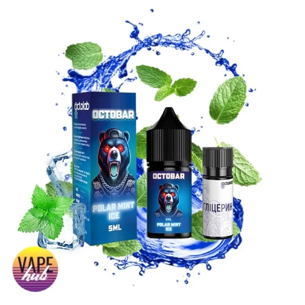 Набір OctoBar NFT Salt 10 мл 50 мг - Polar Mint Ice — купити