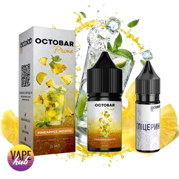 Набір Octobar Prime 30 мл 65 мг - Pineapple Mojito — купити