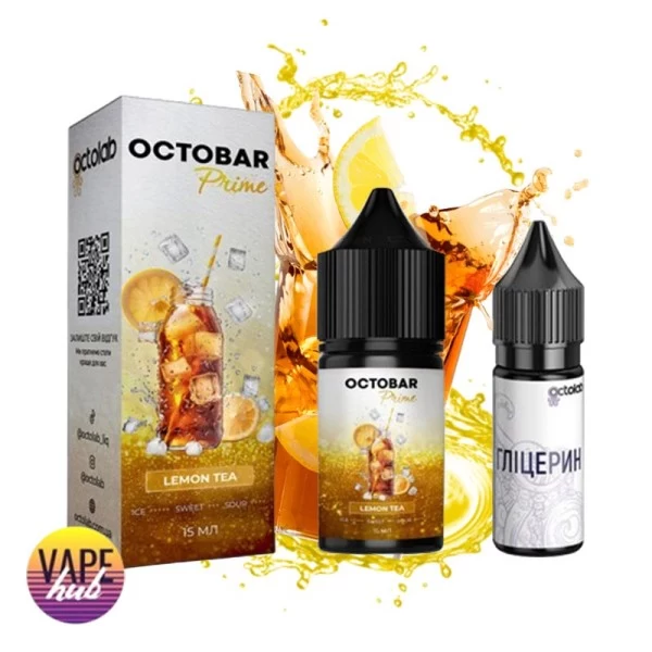 Набір Octobar Prime 30 мл 50 мг - Lemon Tea — купити