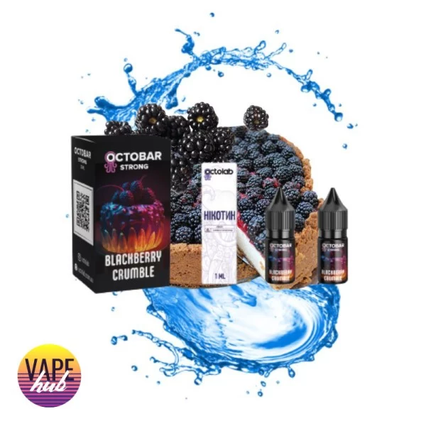Набір OctoBar Strong 10 мл 50 мг - Blackberry Crumble — купити