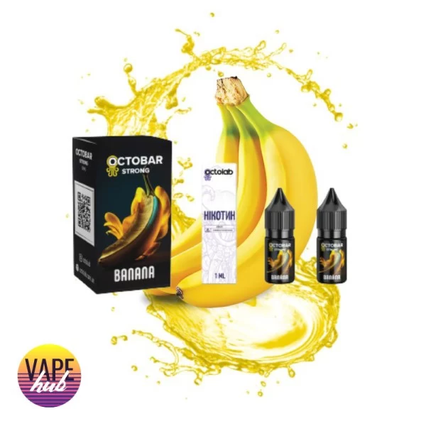 Набір OctoBar Strong 10 мл 50 мг - Banana — купити