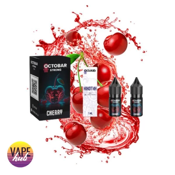 Набір OctoBar Strong 10 мл 50 мг - Cherry — купити