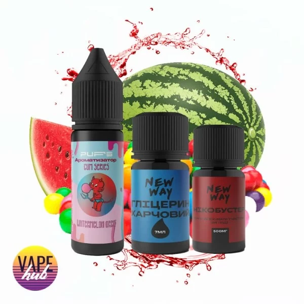Набір PUFS 15 мл 10 мг - Watermelon Orbit — купити
