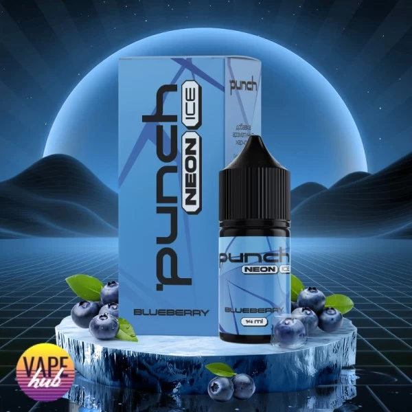 Набір Punch Neon Ice 30 мл 60 мг - Blueberry Ice — купити