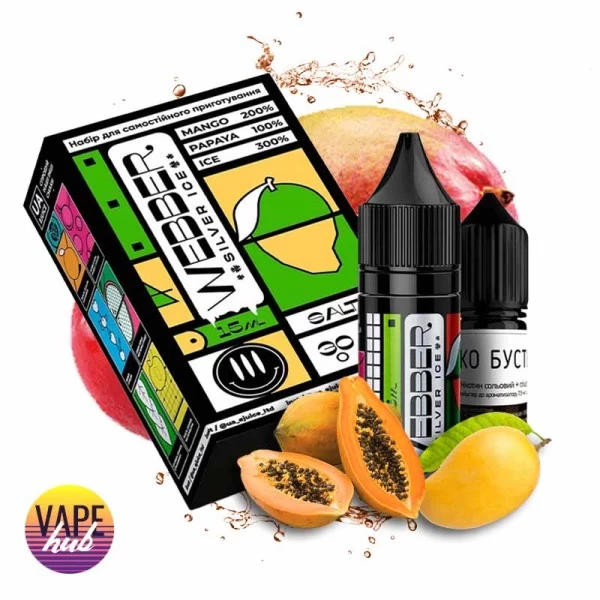Набір Webber 15 мл 65 мг - Mango Papaya — купити