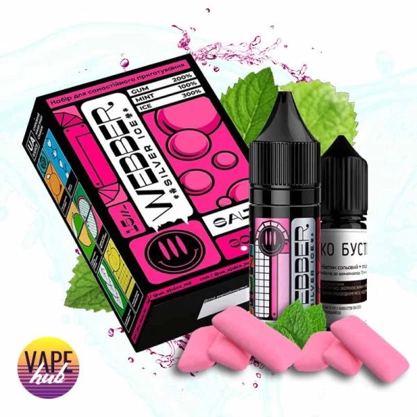 Набір Webber 15 мл 50 мг - Mint Bubble Gum — купити