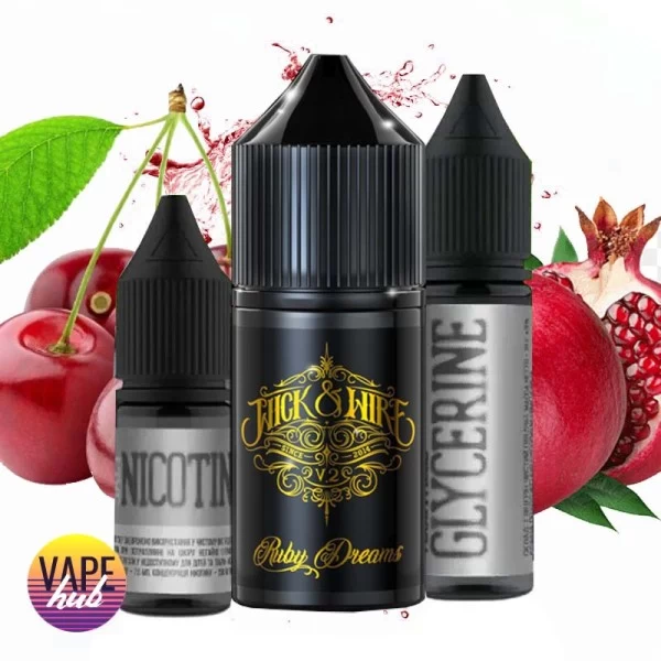 Набір Wick&Wire Salt 30 мл 25 мг - Ruby Dreams — купити