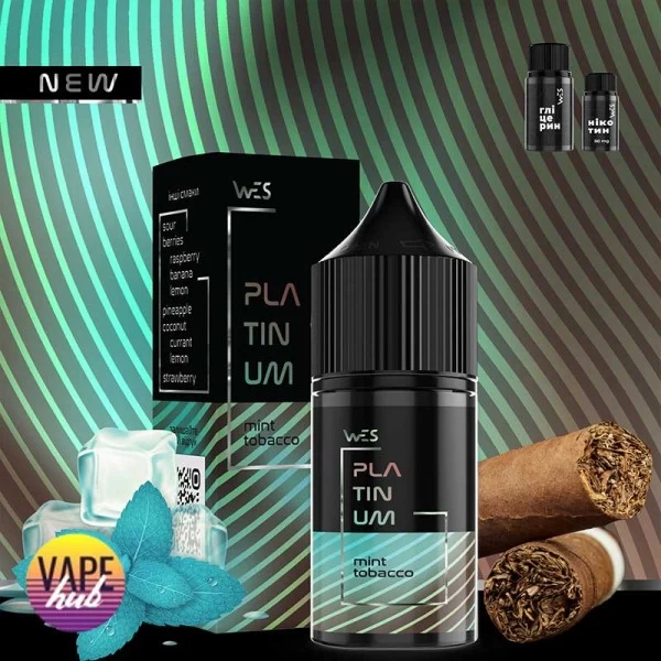 Набір WES Platinum 30 мл 65 мг - Mint Tobacco — купити
