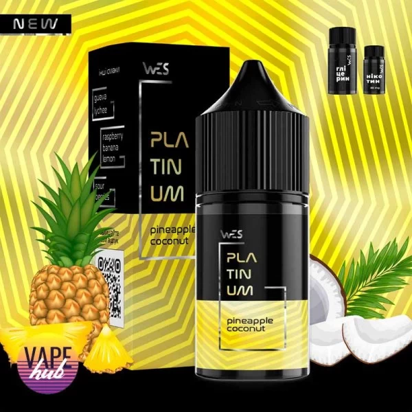 Набір WES Platinum 30 мл 65 мг - Pineapple Coconut — купити
