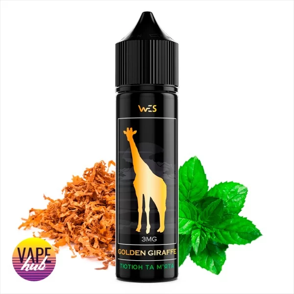 Рідина WES Golden Giraffe 60 мл 6 мг - Тютюн з м'ятою — купити