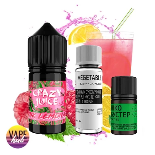 Набір Crazy Juice 30 мл 50 мг - Pink Lemonade — купити