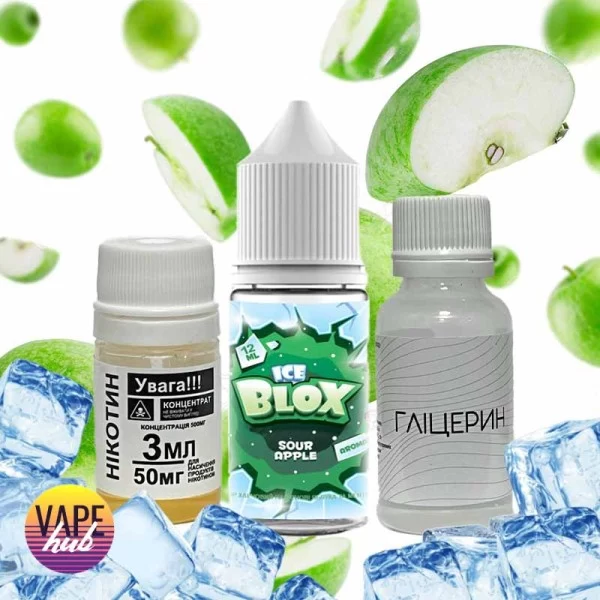 Набір Ice Blox 30 мл 50 мг - Sour Apple — купити