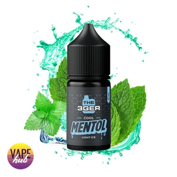 Набір The 3Ger Salt 30 мл 50 мг - Cool Menthol — купити