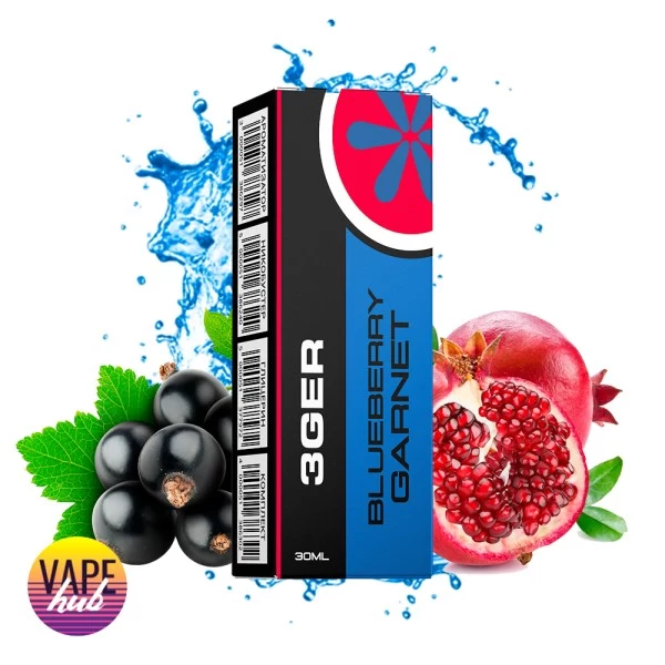 Набір 3Ger Salt 30 мл 50 мг - Blueberry Garnet — купити