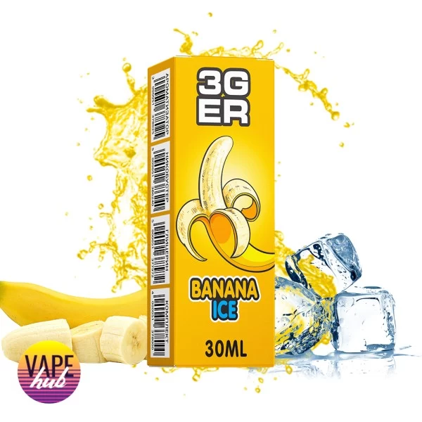 Набір 3Ger Salt 30 мл 30 мг - Banana Ice — купити