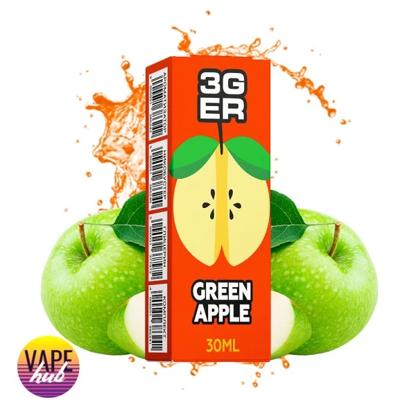 Набір 3Ger Salt 30 мл 50 мг - Green Apple — купити