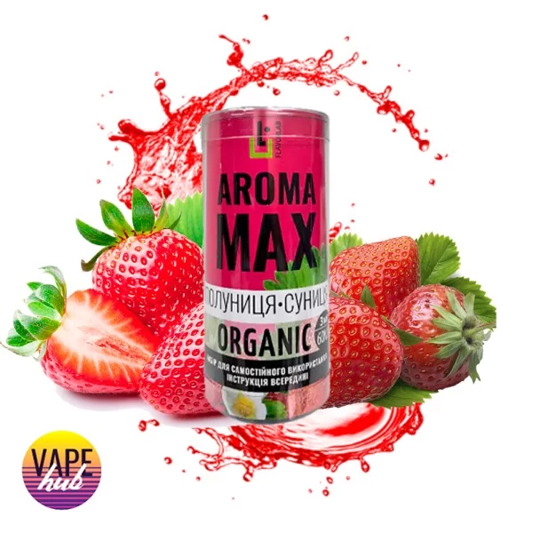 Набір Aroma MAX Organic 60 мл 3 мг - Полуниця-Суниця — купити