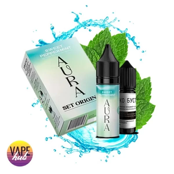 Набір Aura 15 мл, 50 мг - Sweet Peppermint — купити
