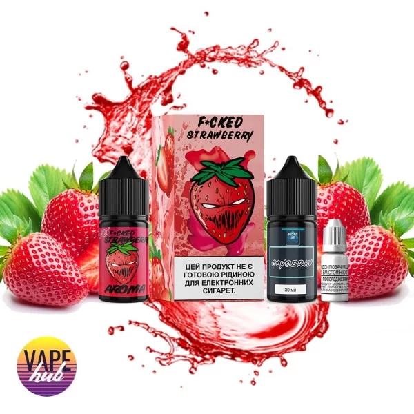 Набір F*cked Lab Salt 30 мл 50 мг - Strawberry — купити