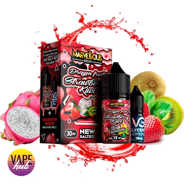 Набір Marvelous Brew 30 мл 50 мг - Dragon Fruit Strawberry Kiwi — купити