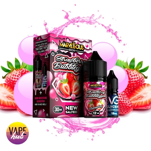 Набір Marvelous Brew 30 мл 50 мг - Strawberry Bubblegum — купити
