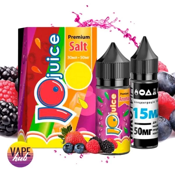 Набір JoJuice Premium Salt 30 мл 65 мг - Berry Blues — купити
