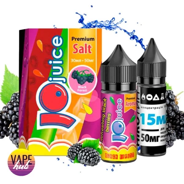 Набір JoJuice Premium Salt 30 мл 50 мг - Black Forest — купити