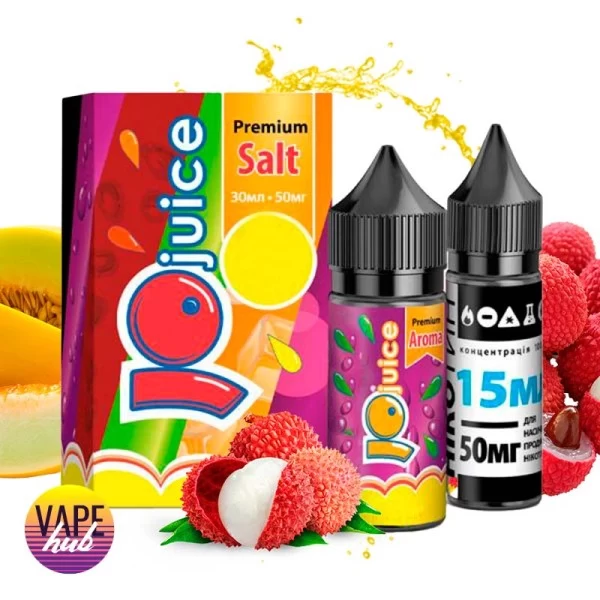 Набір JoJuice Premium Salt 30 мл 50 мг - Lychee Melon — купити