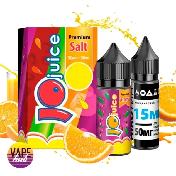 Набір JoJuice Premium Salt 30 мл 50 мг - Orange Drink — купити