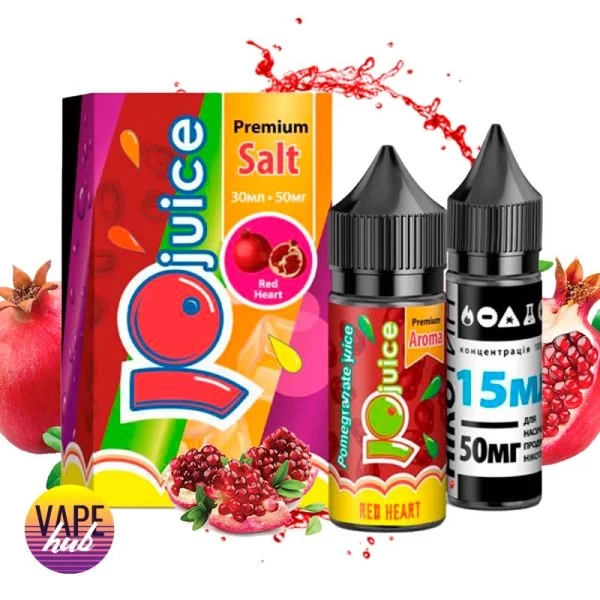 Набір JoJuice Premium Salt 30 мл 65 мг - Red Heart — купити
