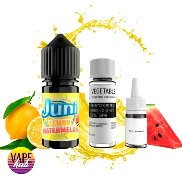 Набір Juni 30 мл 50 мг - Lemon Watermelon — купити