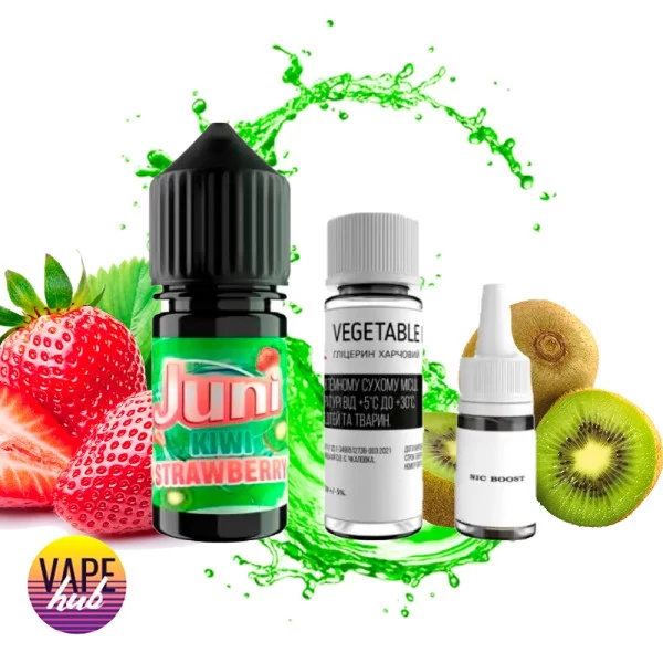 Набір Juni 30 мл 65 мг - Kiwi Strawberry — купити