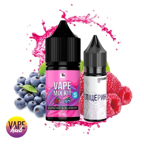 Набір Vape Mix 30 мл 50 мг - Raspberry Blueberry — купити